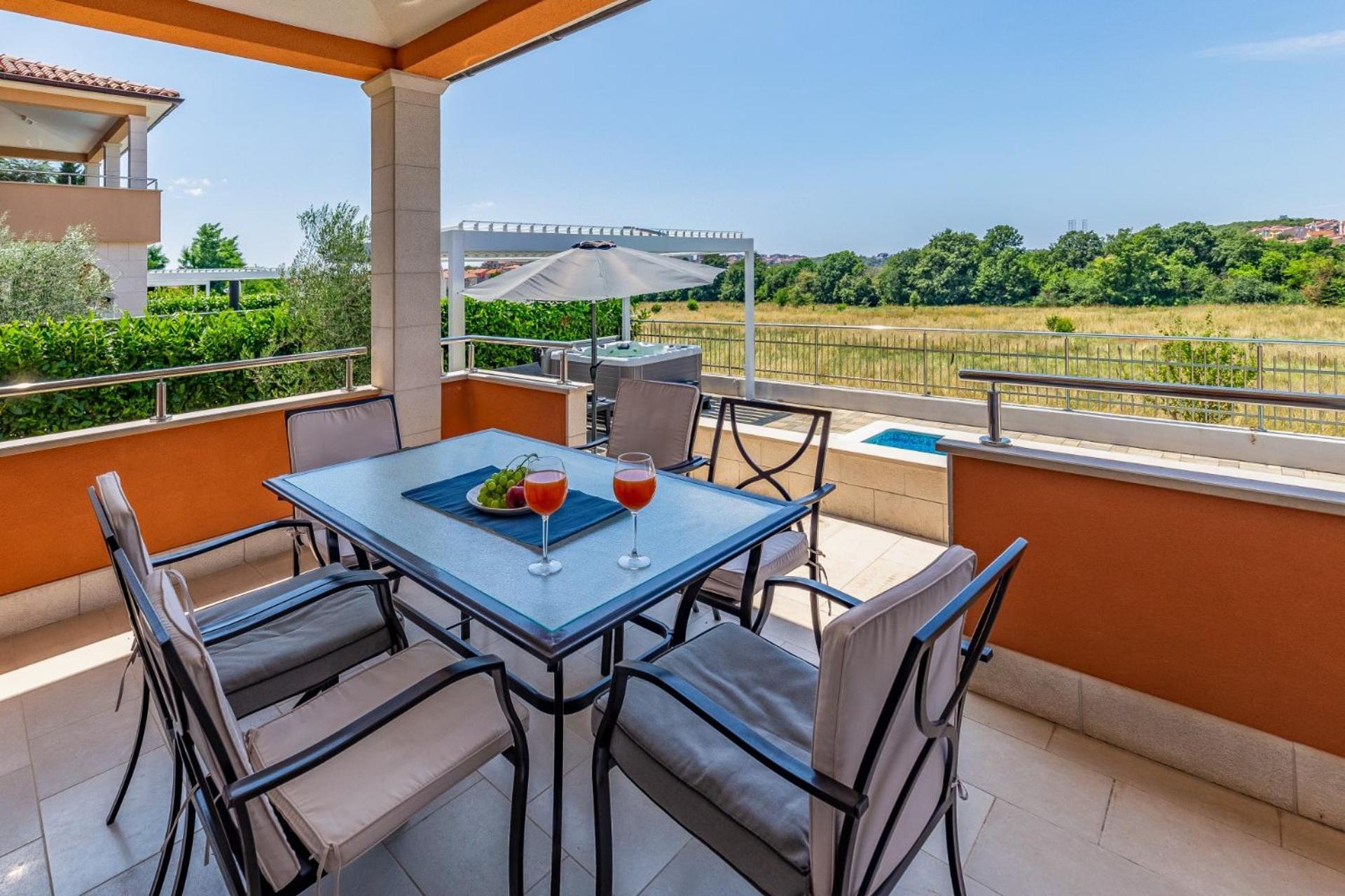Villas Lotus With Pool And Jacuzzi Pula Exteriér fotografie